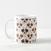 Welpenparadies: Eine Feier der kaninischen Kultur Kaffeetasse (Links)