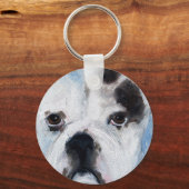 Welpenpit-Schlüsselanhänger Schlüsselanhänger (Vorderseite)