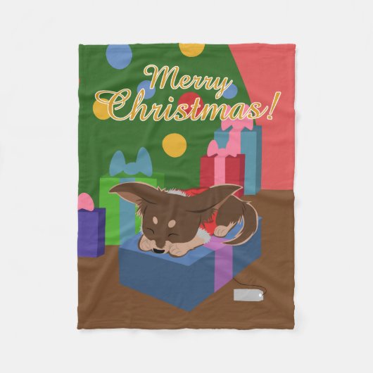 Welpenpräsenz Fleecedecke (Vorderseite)