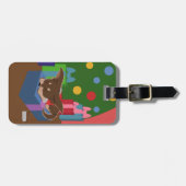 Welpenpräsenz Gepäckanhänger (Vorderseite horizontal)