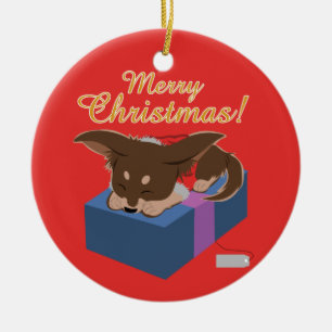 Welpenpräsenz Keramikornament