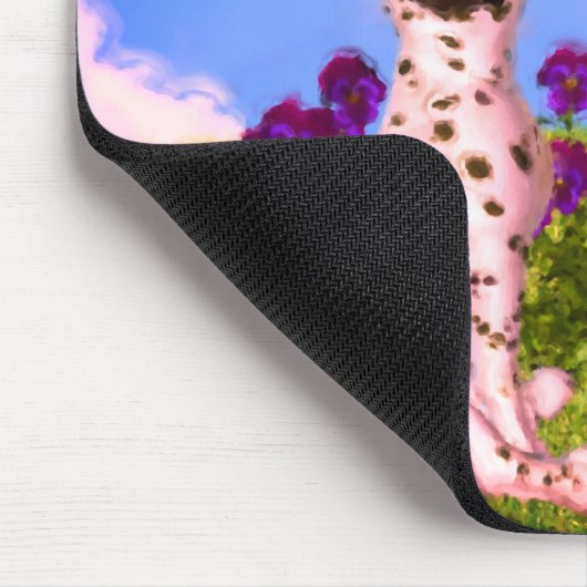 Welpenschmetterlinge-Attitude-Zitat Mousepad (Ecke)