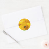 Welpensticker Runder Aufkleber (Umschlag)