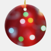 Welpenweihnacht Keramik Ornament (Hinten)