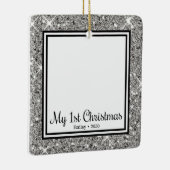 Welpenweihnachtsfest Keramikornament (Rechts)