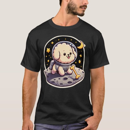 Welppy Astronaut T-Shirt (Vorderseite)
