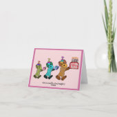 Welppy Birthday Fun Karte (Rückseite)