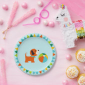 Welppy Birthday Paper Plate v2.0 Pappteller (Party)