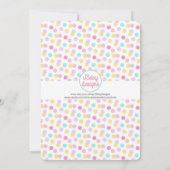 Welppy Dog Girl Birthday Pawty Einladung (Rückseite)