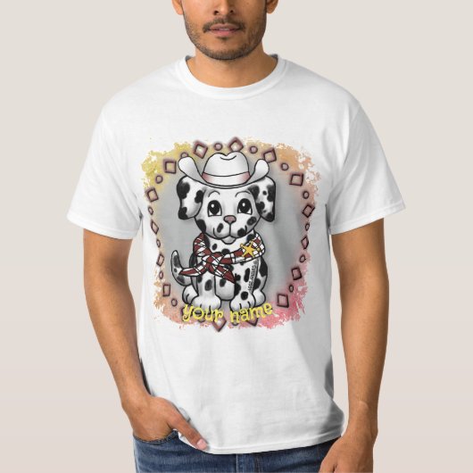 Welppy Dog Sheriff T-Shirt (Vorderseite)