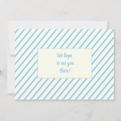 Welppy 🐶 German Shepherd Erstes Geburtstags-Foto Einladung (Rückseite)