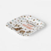 Welppy Paw ty Birthday Party Pappteller (Gewinkelt)