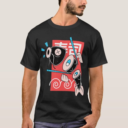 Wels-Abendessen T-Shirt (Vorderseite)