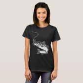 Wels an der Angel T-Shirt (Vorne ganz)