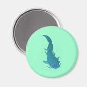 Wels catfish magnet (Vorderseite/Rückseite)