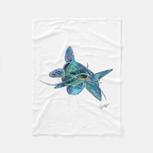 Wels-Decke Fleecedecke (Vorderseite)