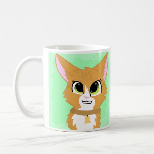 Wels die Katze Kaffeetasse (Links)