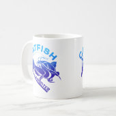 Wels Jäger Wels Angeln Kaffeetasse (Vorderseite Links)