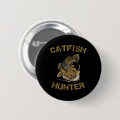 Wels Jäger Wels Für Wels Angler Button (Vorne & Hinten)