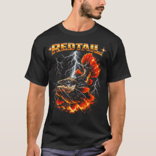Wels-Rotwels Schwermetall Retro-Aquarienfisch Li T-Shirt