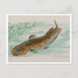 Wels Vintage-Illustration Postkarte