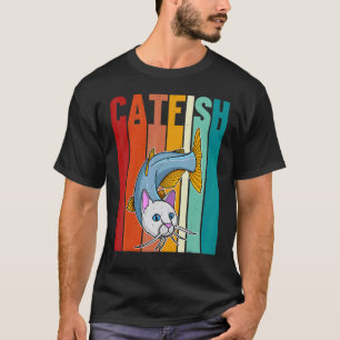 Wels Wels Katzenwels Angeln Humor 2 T-Shirt