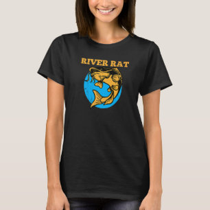 Welsangeln Fluss Cooler Wels Angeln T-Shirt
