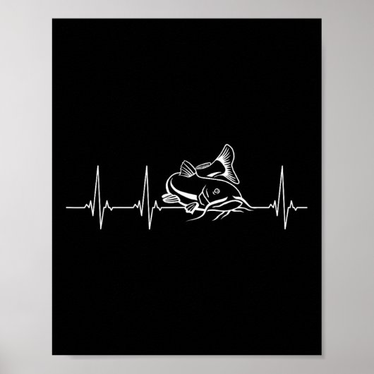 Welsangeln Herzschlag  Poster (Vorne)