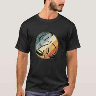 Welsangeln Tackle Trolling Channel Wels Thema  T-Shirt