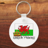 Welsch Princess Schlüsselanhänger (Vorderseite)