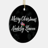 Welsh American Bilingual Holiday Dekoration (Rechts)