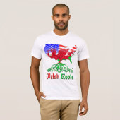 Welsh American Roots T - Shirt (Vorne ganz)
