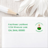 Welsh Angel Christmas Flag Personalisiert (Insitu)