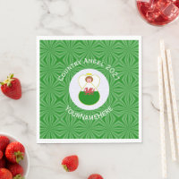 Welsh Angel Christmas Flag Personalisiert