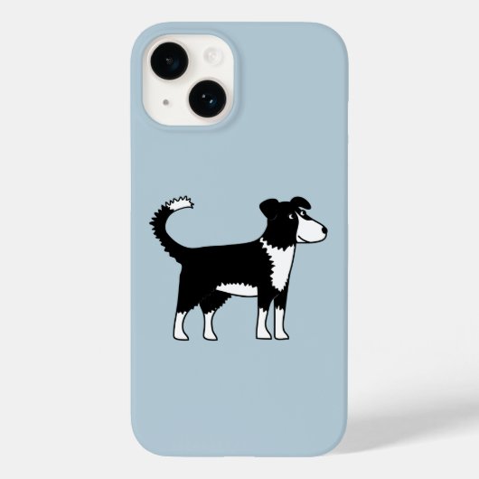Welsh Border Collie Dog Case-Mate iPhone Hülle (Rückseite)
