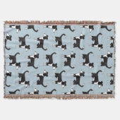Welsh Border Collie Dog Decke (Vorderseite)