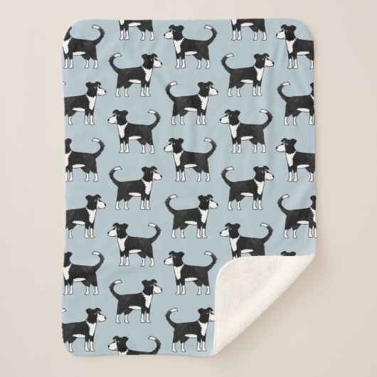 Welsh Border Collie Dog Sherpadecke (Vorderseite)