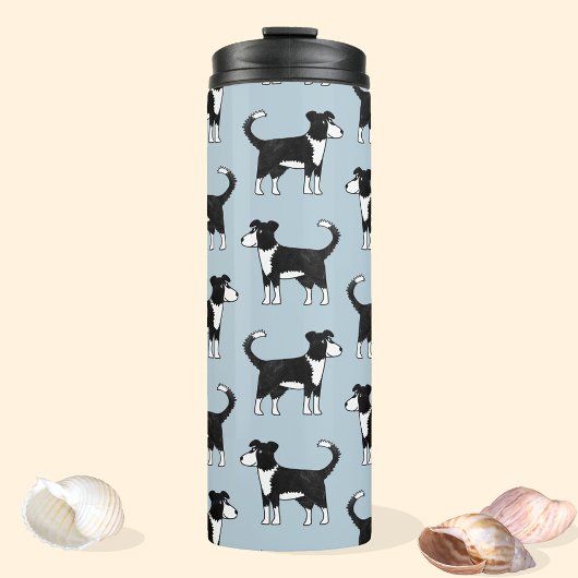 Welsh Border Collie Dog Thermosbecher