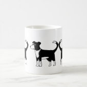 Welsh Border Collie Sheepdog Kaffeetasse (Mittel)