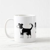 Welsh Border Collie Sheepdog Kaffeetasse (Links)