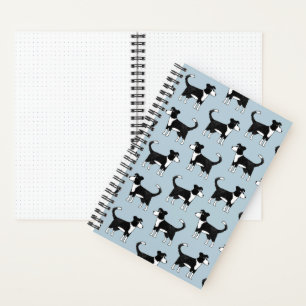 Welsh Border Collie Sheepdog Niedliches Pattern No Notizblock