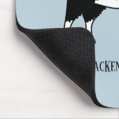 Welsh Border Collie Sheepdog Personalisiert Mousepad (Ecke)