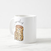 Welsh Cakes Welshcakes Bakestones UK British Food Kaffeetasse (Vorderseite Links)