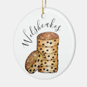 Welsh Cakes Welshcakes Bakestones UK British Food Keramik Ornament (Links)