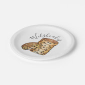 Welsh Cakes Welshcakes UK British Bakery Café Food Pappteller (Schrägansicht)