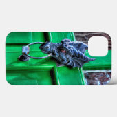 Welsh Cast Eisen Dragon Kopf Türknopf Case-Mate iPhone Hülle (Rückseite (Horizontal))