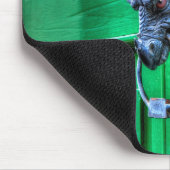 Welsh Cast Eisen Dragon Kopf Türknopf Mousepad (Ecke)