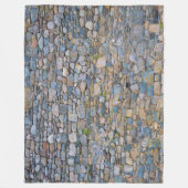 WELSH CASTLE WALL FLEECEDECKE (Vorderseite)