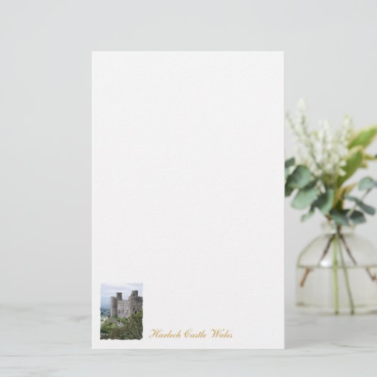 WELSH CASTLES BRIEFPAPIER (Stehend Vorderseite)