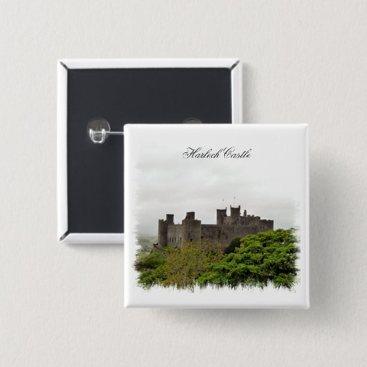 WELSH CASTLES BUTTON (Vorne & Hinten)